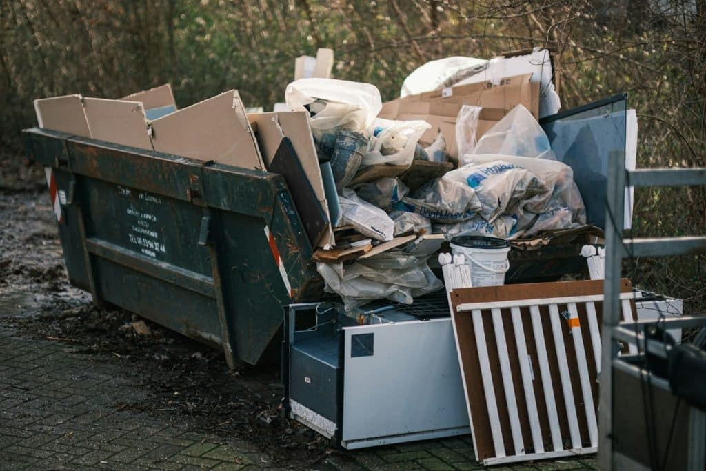 full dumpster