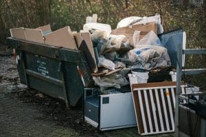 full dumpster